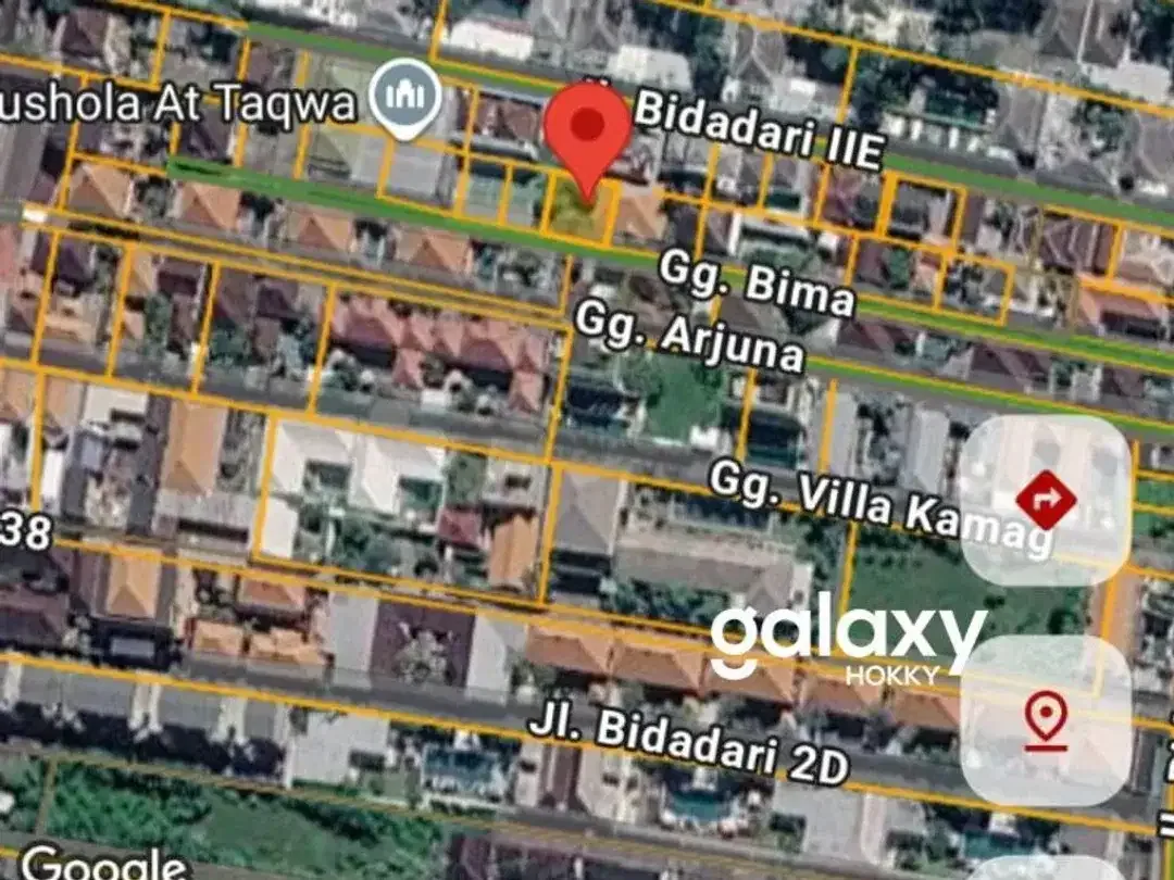 DIJUAL TANAH STRATEGIS DI LINGKUNGAN VILLA – BIDADARI KEROBOKAN, BALI - Image 4 of 5