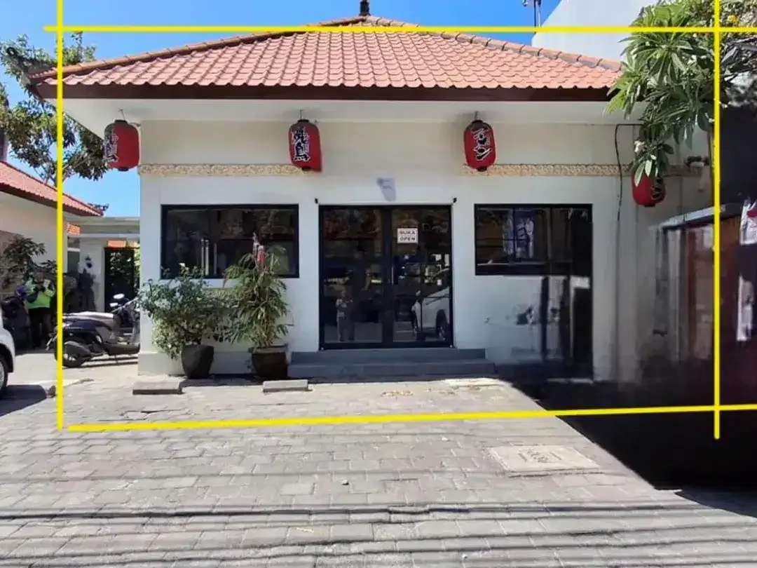 Tempat Usaha Resto Jalan Utama Disewakan, di Sanur - Image 1 of 8
