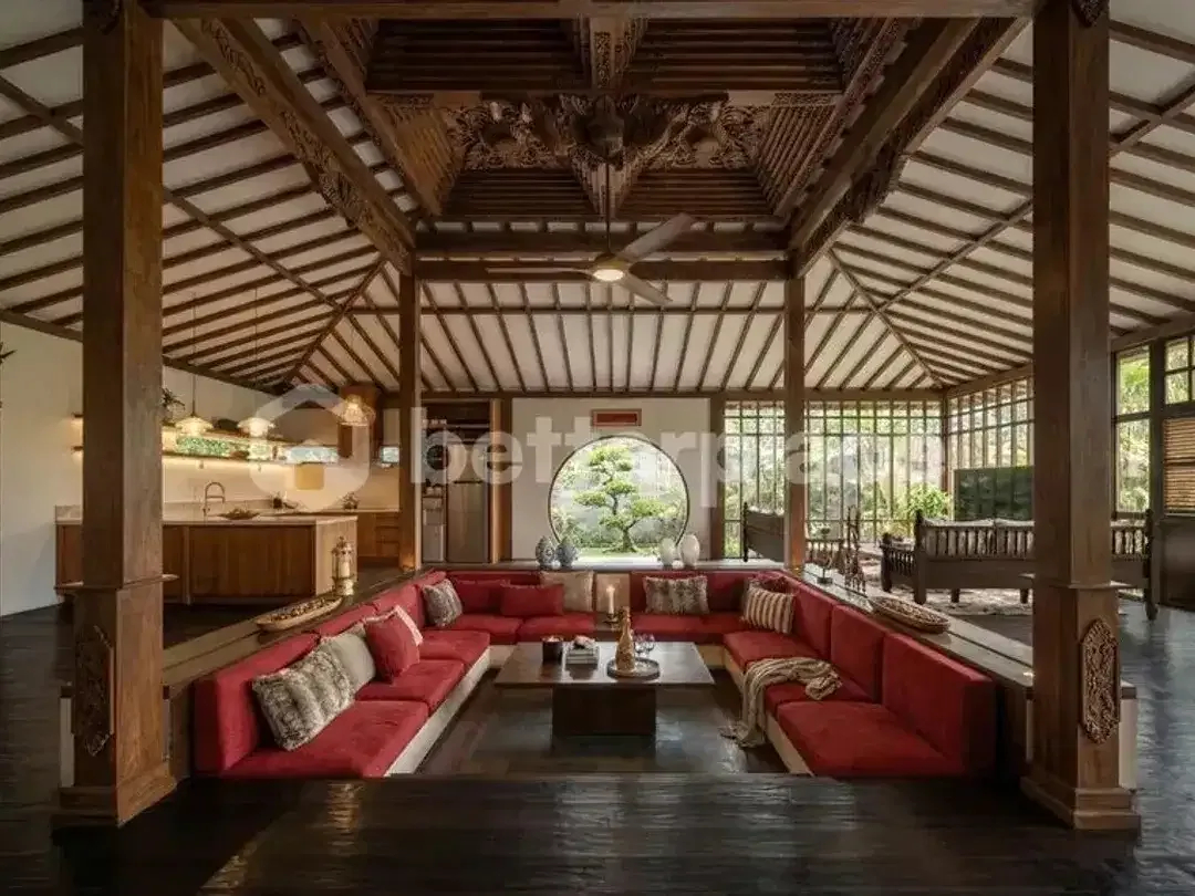Elegant Freehold 3-Bed Bali Villa Surrounded by Lush Jungle Scenery with Infinity Pool, Sauna, Ice Bath, and Bespoke Artisan Details - Image 3 of 10