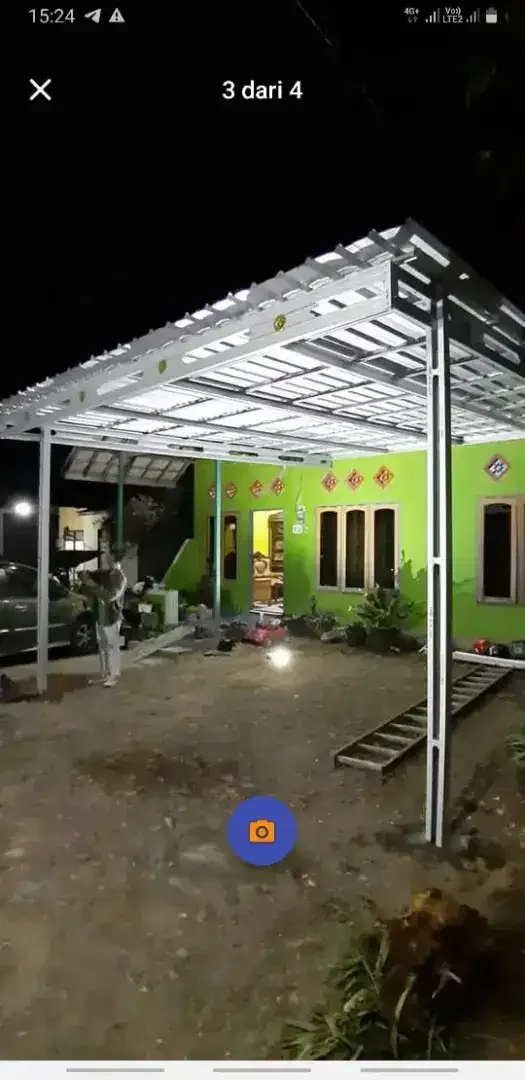 Spesialis pemasangan kanopi baja ringan galvalum terpasang rapi - Image 8 of 8