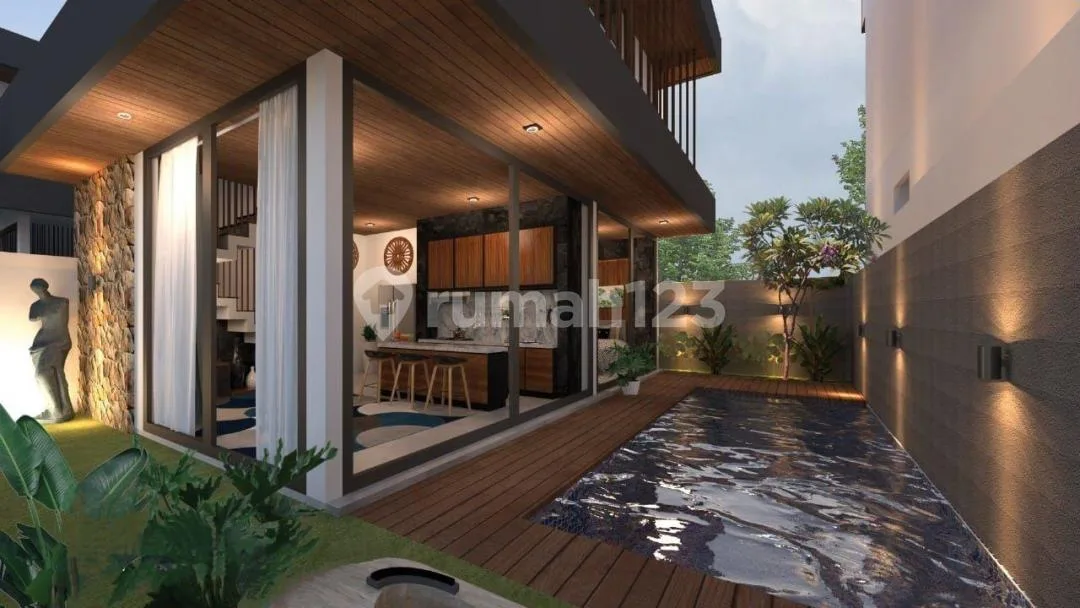Villa Mewah One Gate System Ocean View Ada Rooftop di Nusadua - Image 2 of 4