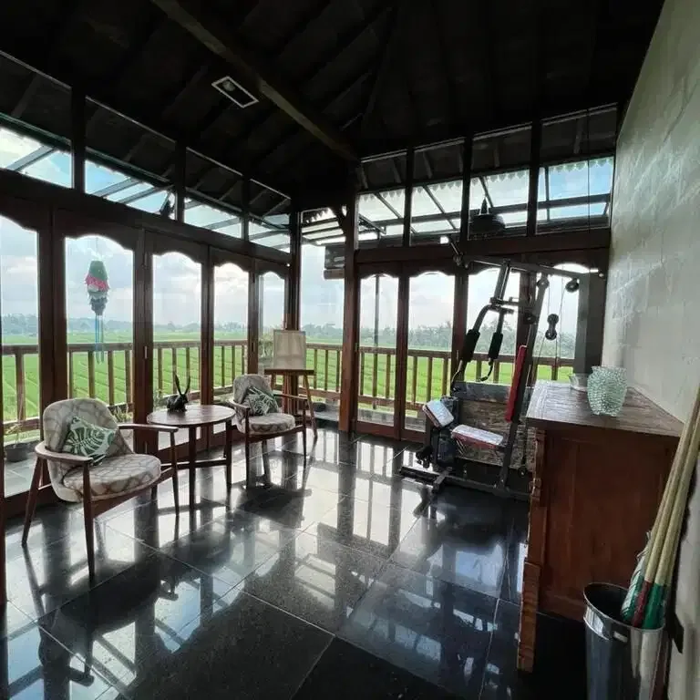 3BR tranquil luxury villa for yearly rent in Tanah Lot, Tabanan - Image 9 of 10