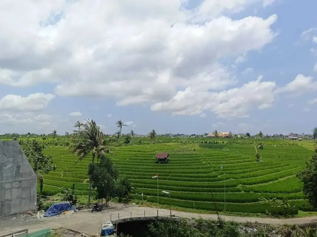 VILLA READY UNIT FURNISHED 2LT VIEW SAWAH LOKASI PERERENAN CANGGU - Image 10 of 10