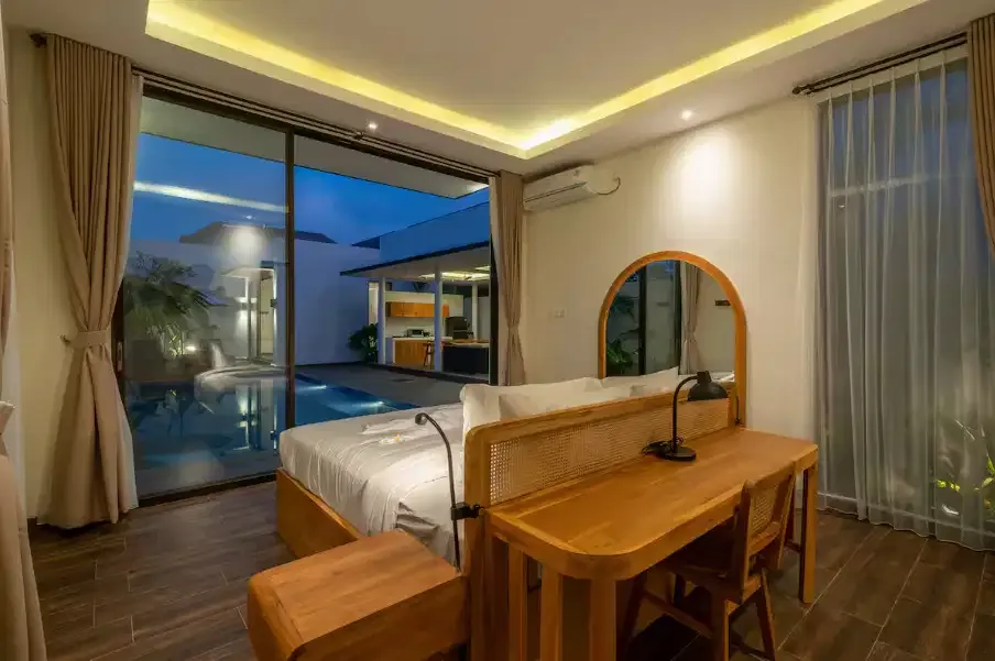 VILLA LEASEHOLD MODERN BEBAS BANJIR DI SEMINYAK - Image 8 of 10