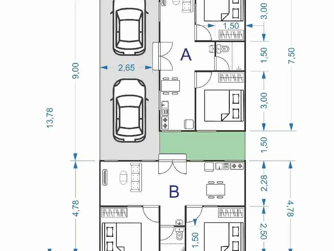 Jual Rumah paling murah di Denpasar, Harga Hanya 300 Jutaan, lokasi di Kebo Iwa, Denpasar Barat - Image 9 of 10