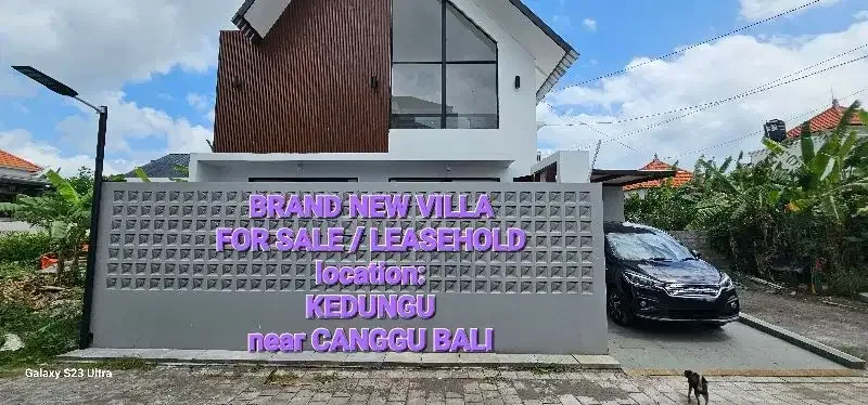 BRAND NEW VILLA KEDUNGU FREEHOLD, rice field view - Image 3 of 10