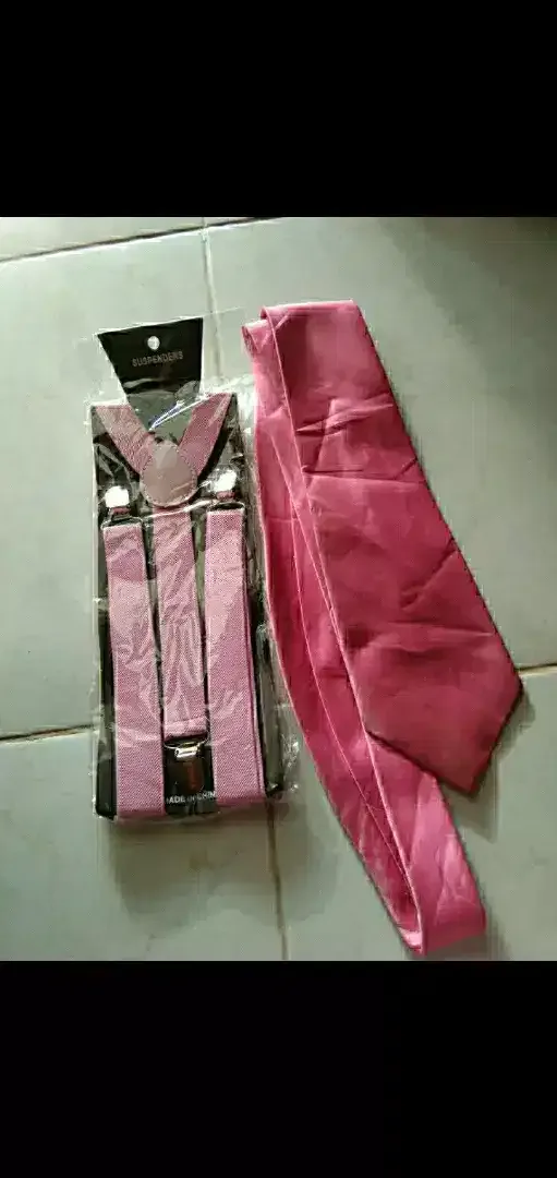 1 Paket  = Suspender + Dasi Formal - Image 2 of 8