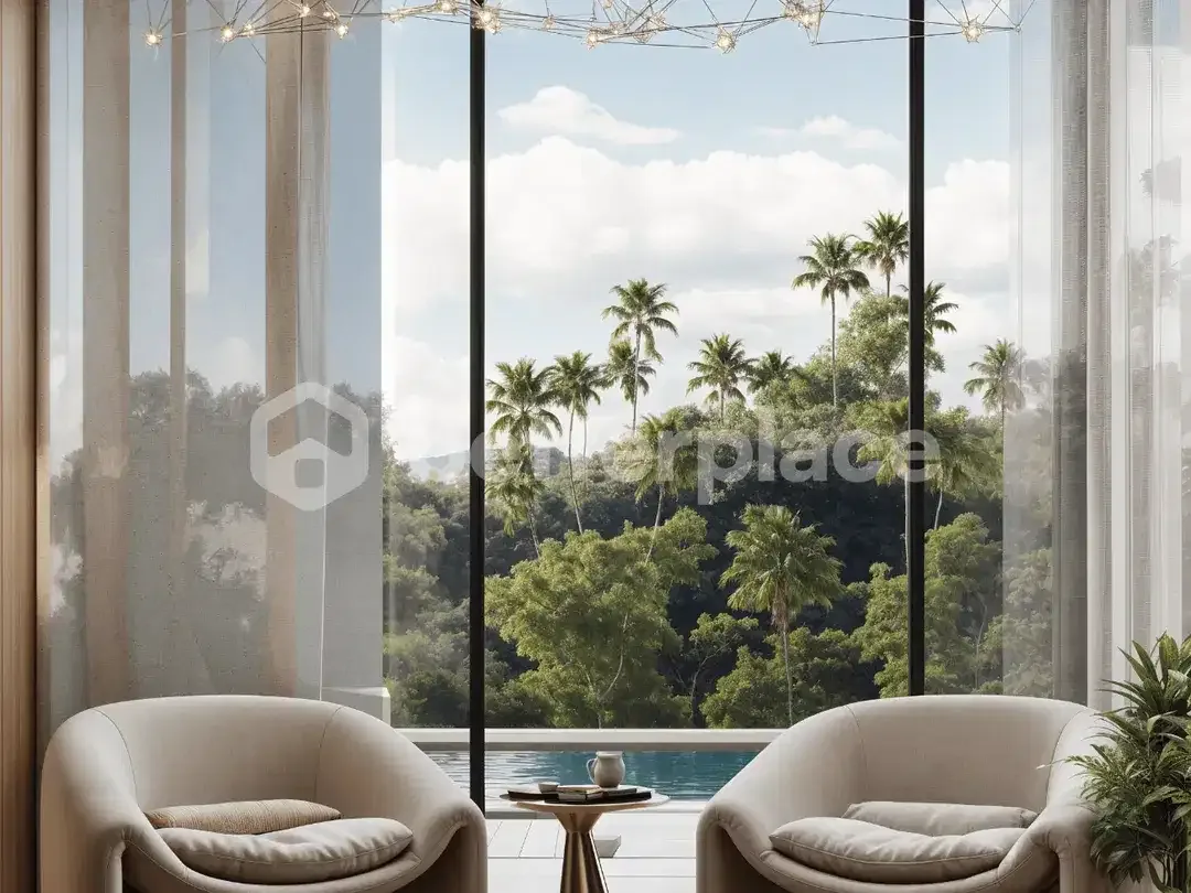 Spacious Tropical Contemporary Villa in Peaceful Pecatu 3 Bedrooms with Sunset Views - Image 8 of 10