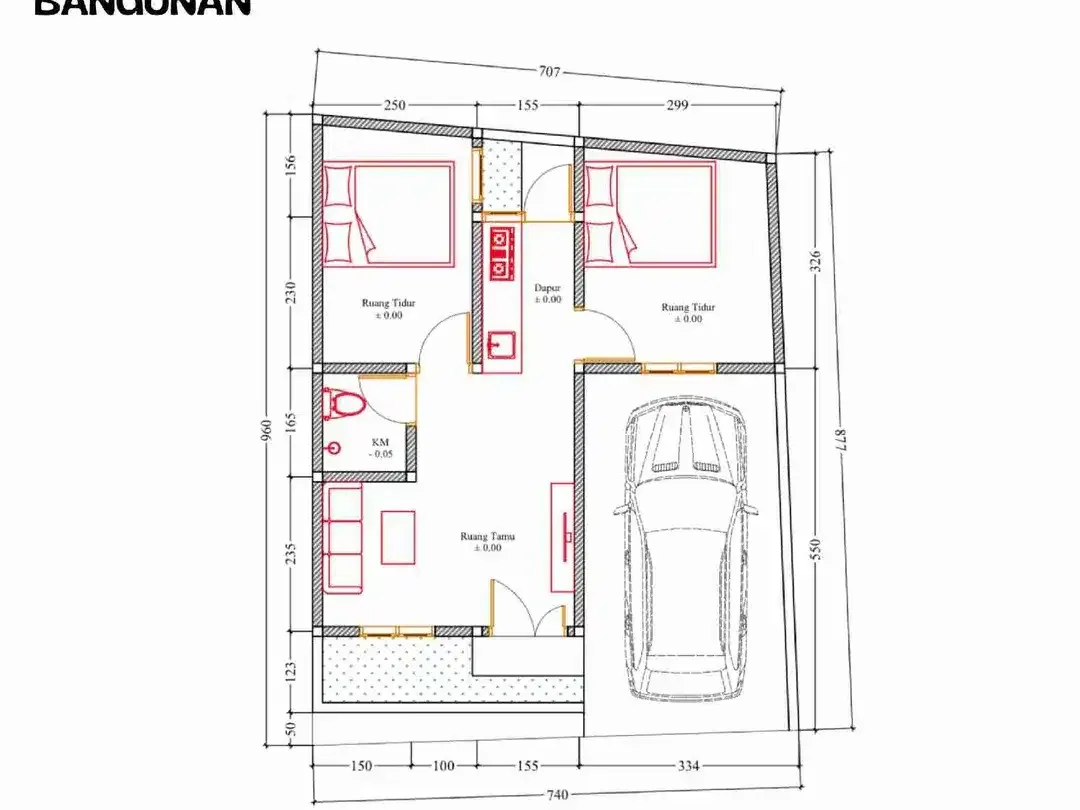 Rumah Minimalis Harga Ekonomis, di Patih Nambi, Ubung Kaja, Denpasar Utara - Image 3 of 9