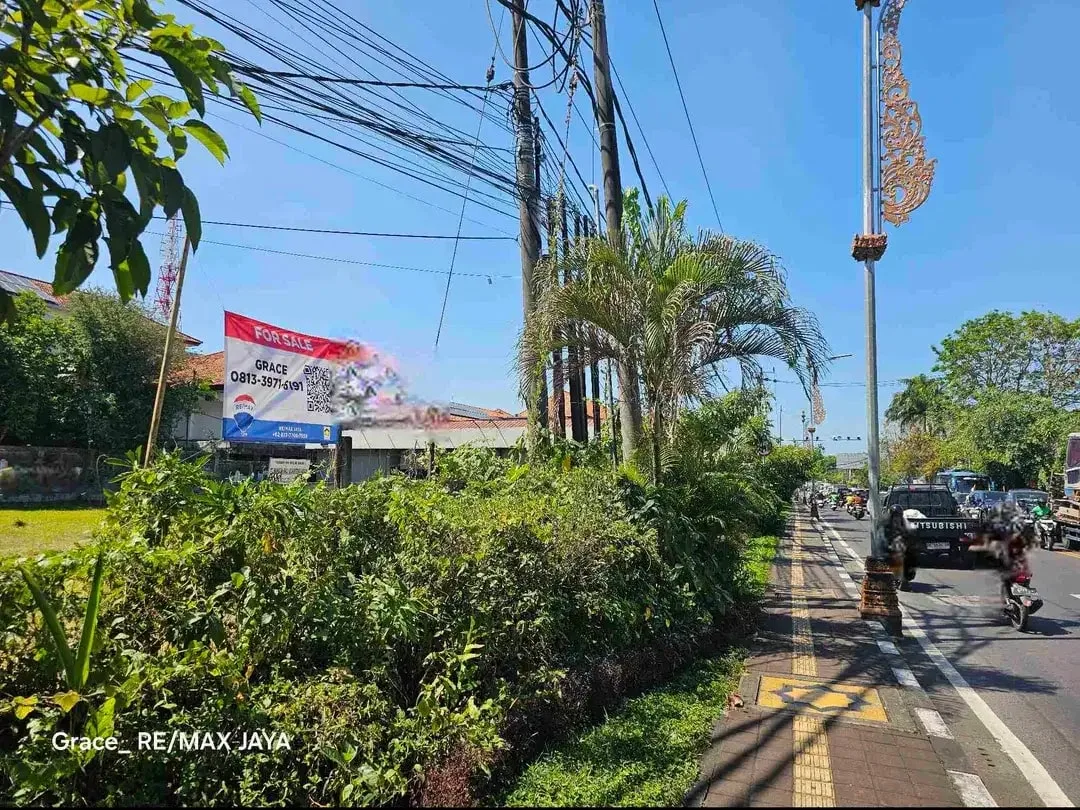 Tanah Komersial 32 Are di Raya Gatsu Tengah Denpasar - Image 1 of 5