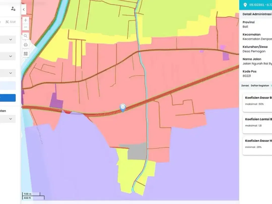 TANAH 46 ARE STRATEGIS PINGGIR BYPASS NGURAH RAI DISEWAKAN, DI DENPASAR SELATAN - Image 4 of 6