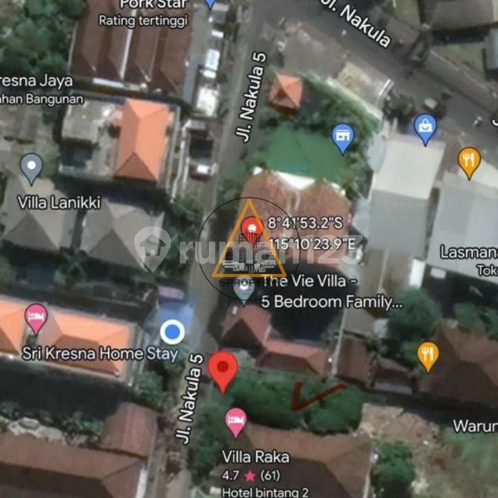 Tanah Lokasi Premium Seminyak Dekat Pantai Double Six - Image 3 of 4