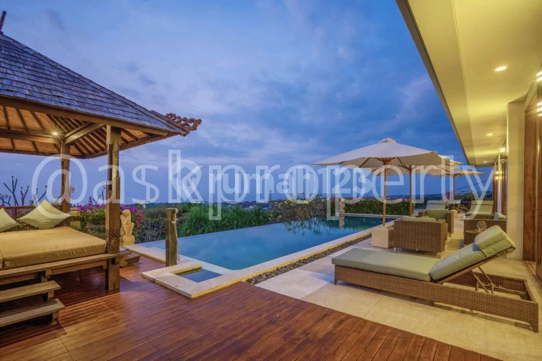 Dijual Cepat Murah Villa Tropical Style Sunset & Ocean Views Padang Padang Beach Pecatu Bali - Image 3 of 4
