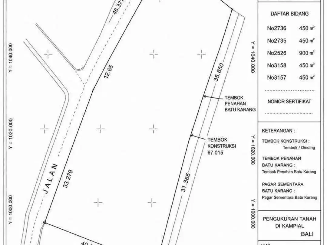 Dijual Tanah Premium Strategis
Lokasi - Kampial, Kutuh, Kuta Selatan - Image 3 of 10