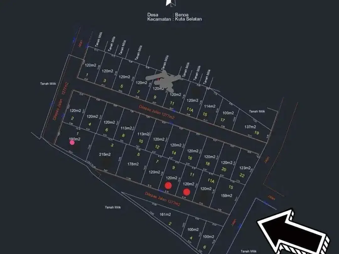 DIJUAL TANAH KAVLING OCEAN VIEW – PENINJOAN KAMPIAL, BALI - Image 10 of 10