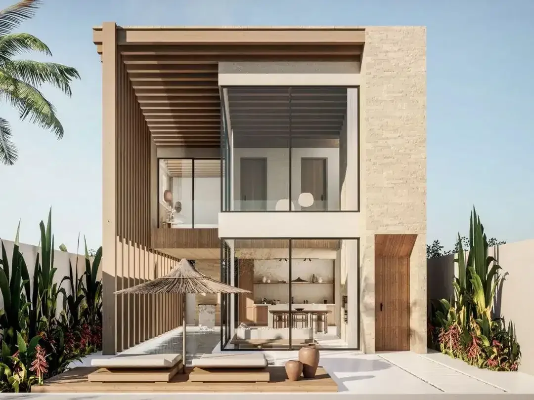 Contemporary 2-Bedroom Villa With 26-Year Leasehold In Kerobokan - Image 2 of 9