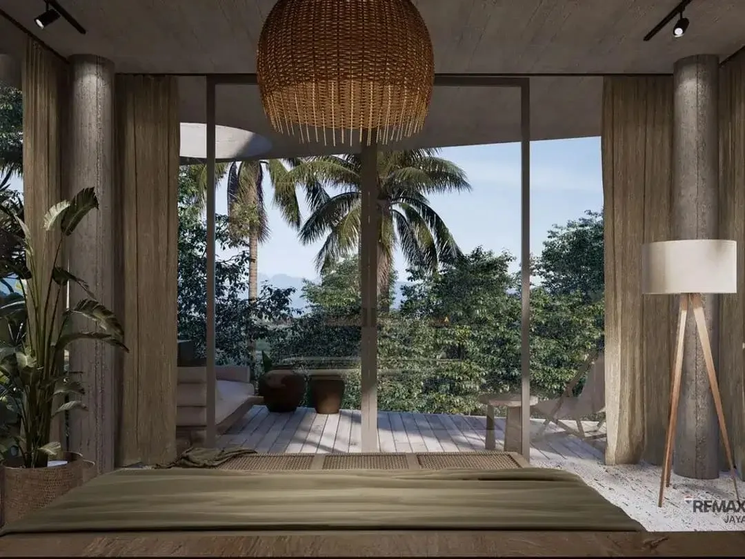 Luxury Tropical 3Br Freehold Villa With Serene Nature Views In Ubud - Image 4 of 9