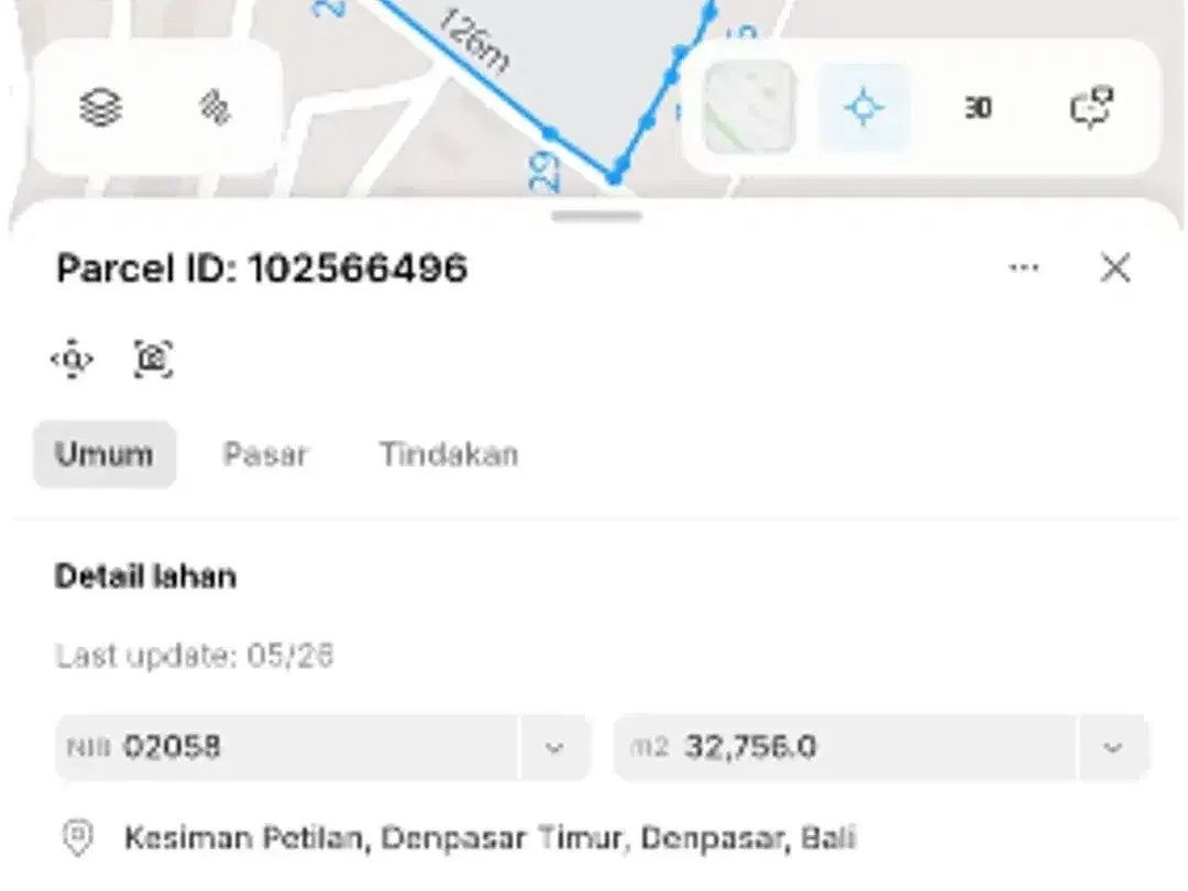 Tanah Loss Pantai di Padang Galak Sanur - Image 9 of 10