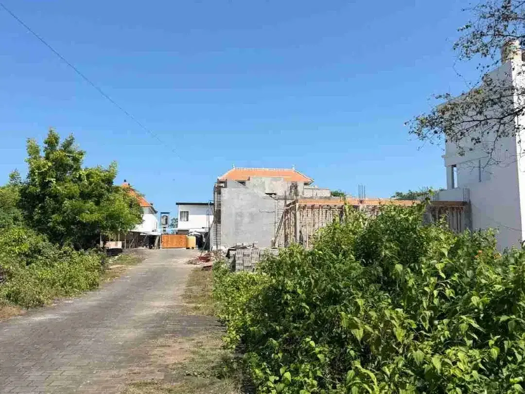 Jual Tanah Luas 136m² Jl Gayang Sari Kutuh Kuta Selatan Zona Kuning & SHM.ta - Image 5 of 6