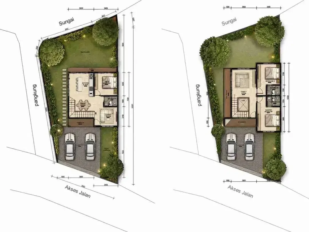 Jual Rumah konsep Modern Tropical Open Space di dekat Taman Lumintang Denpasar - Image 10 of 10