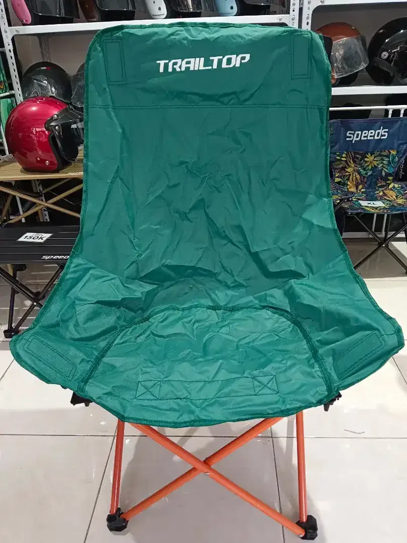 PROMO Kursi Lipat Sandaran Tinggi camping/mancing/gunung UK.47x47x91cm - Image 6 of 9