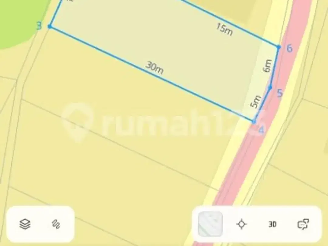 Dijual Tanah Plot Kecil Sangat Langka Strategis - Image 6 of 10