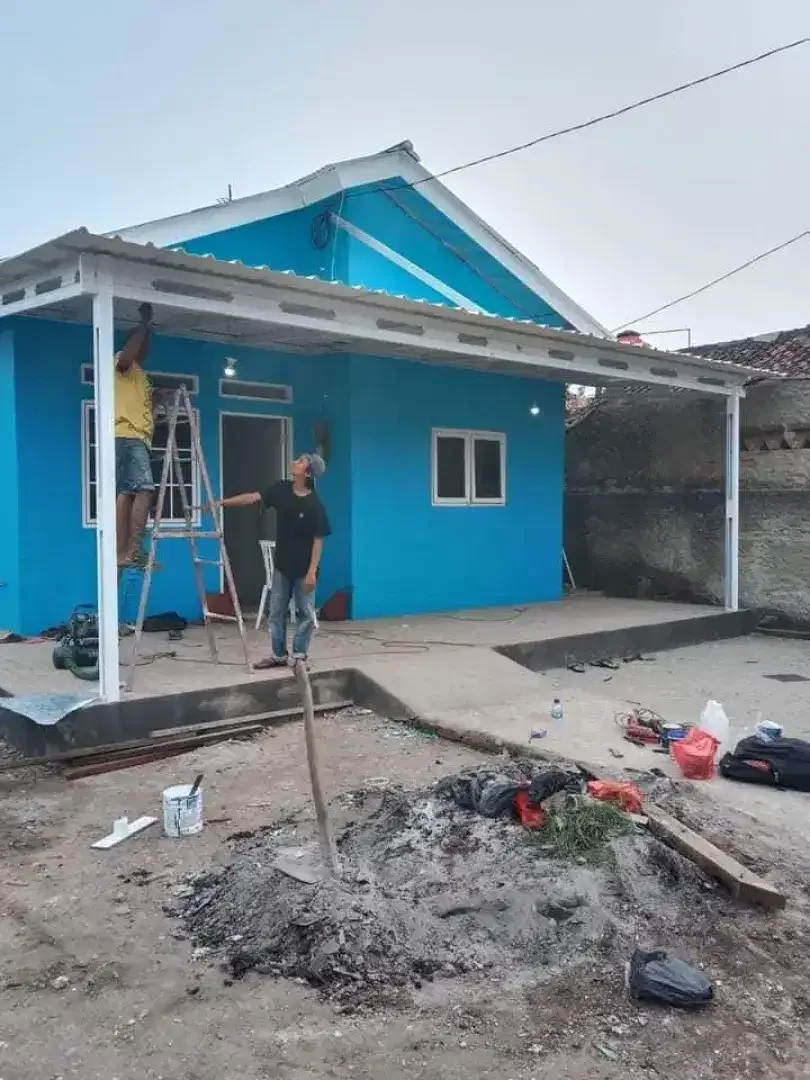 KANOPI berkualitas bagus murah baja ringan terpasang - Image 5 of 10