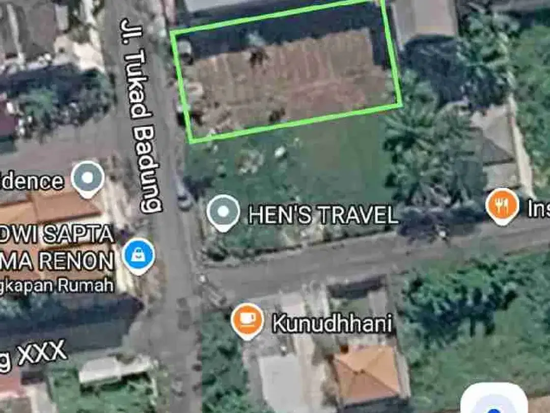 tanah Tukad Badung Renon bali - Image 1 of 3