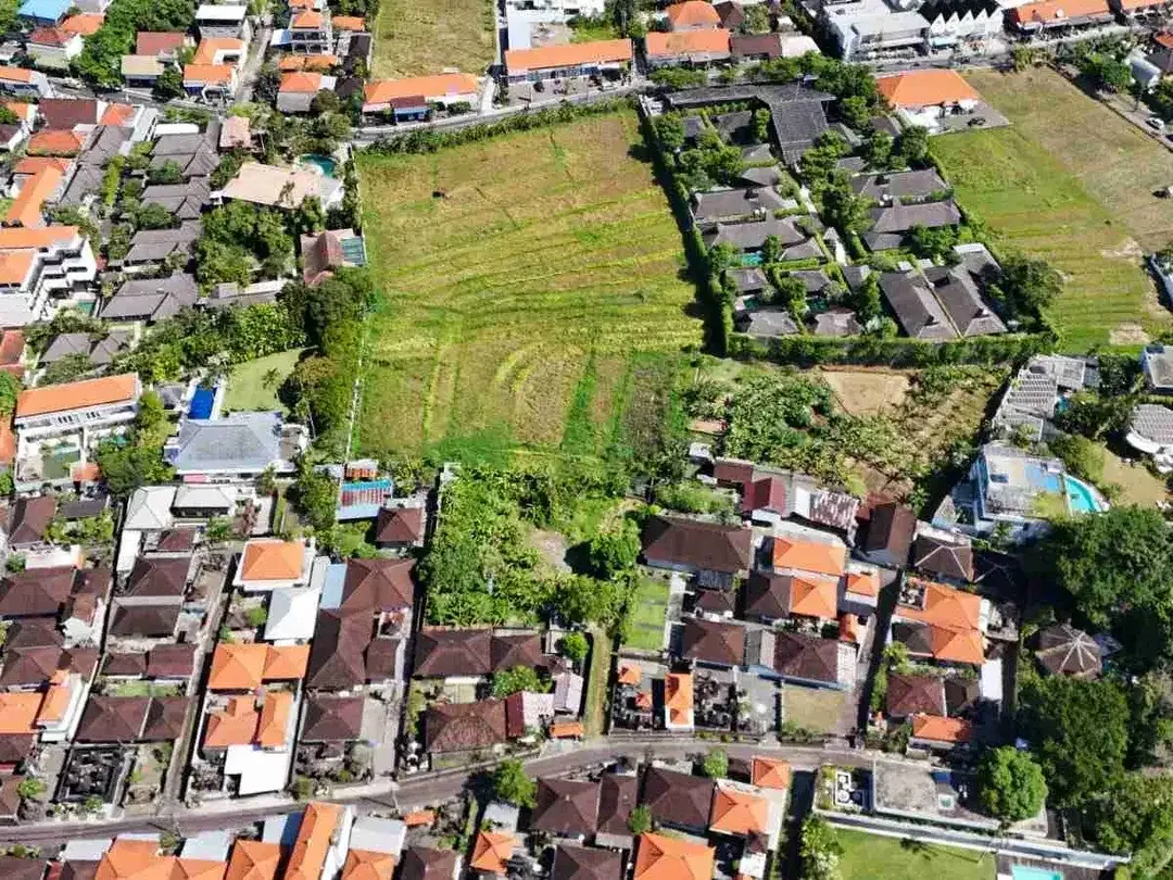 Tanah Komersial Umalas View Sawah Area Villa Premium Kerobokan - Image 4 of 10