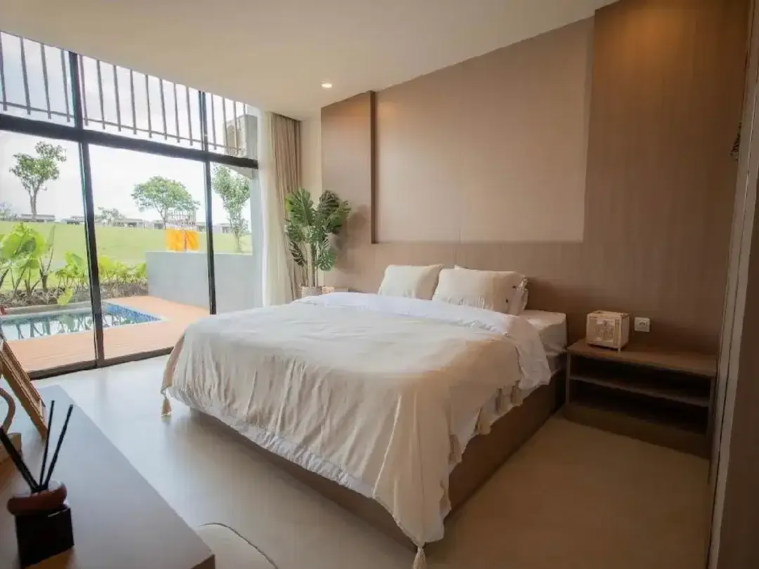 NEW VILLA MEWAH MODERN JAPANDI KAWASAN PREMIUM BEST VIEW GOLD DI KUTA SELATAN - Image 5 of 10