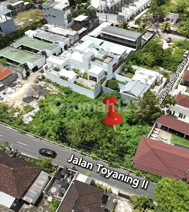 Tanah Ungasan Toyaning Dapat 2 Akses Jalan Lingkungan Villa dan Resto - Image 3 of 4