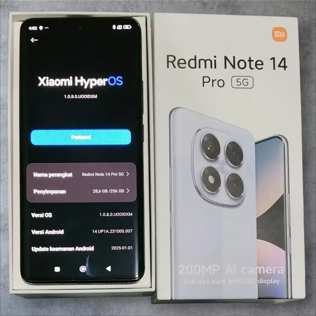 Xiaomi Redmi Note 14 Pro 5G 8/256 Istimewa Garansi On - Image 2 of 3
