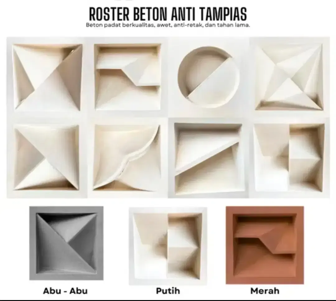 Pagar roster minimalis - Image 3 of 7