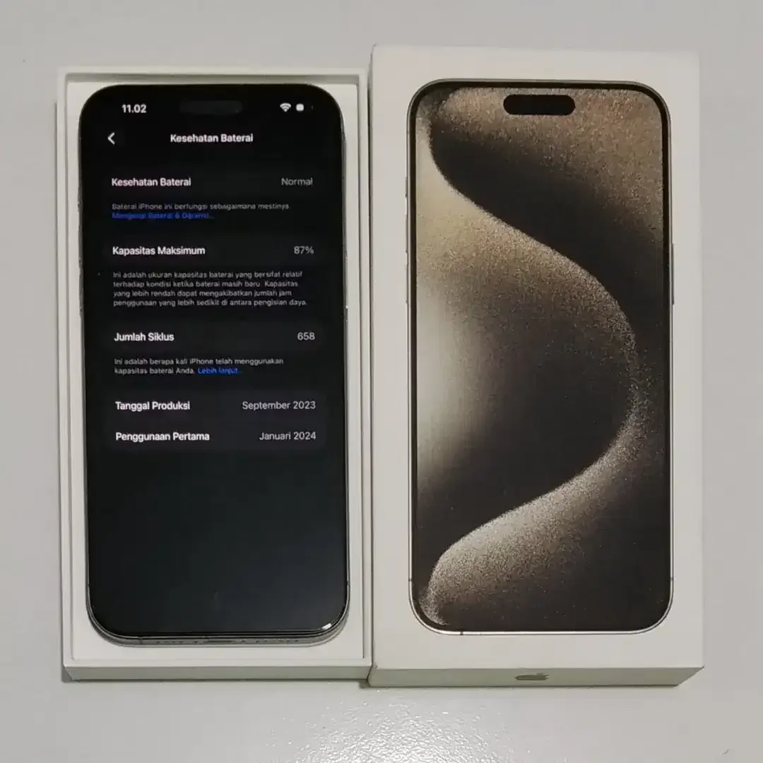Iphone 15 ProMax 256 GB Ex ibox Istimewa - Image 3 of 3
