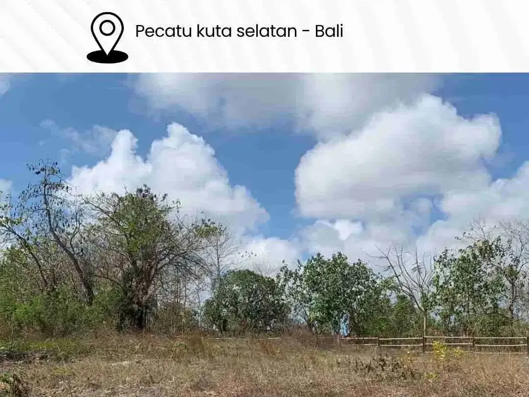 TANAH UNBLOCK VIEW DI DALAM CLUSTER ELIT VILLA AKSARA PECATU BALI - Image 1 of 5