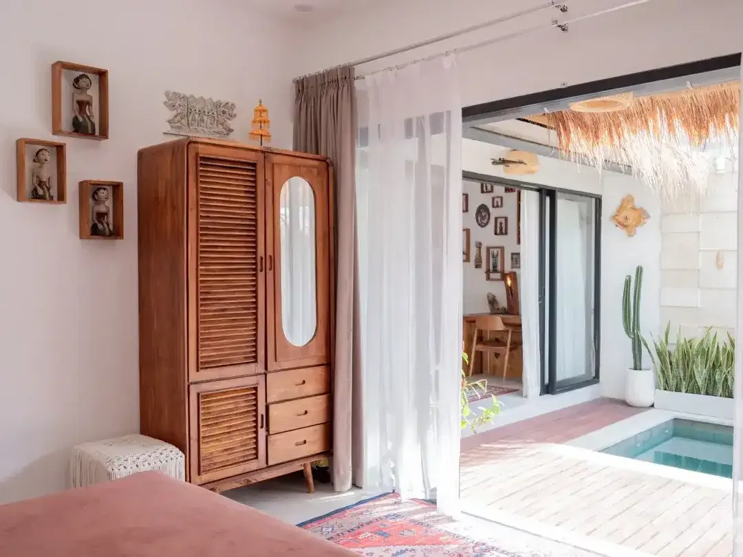 2 Bedrooms living museum villa for sale leasehold in Bali - Image 5 of 9