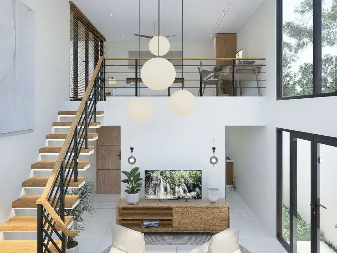 Modern Private Pool 1-Br Loft For 40-Year Leasehold In Balangan, Bali - Image 3 of 8