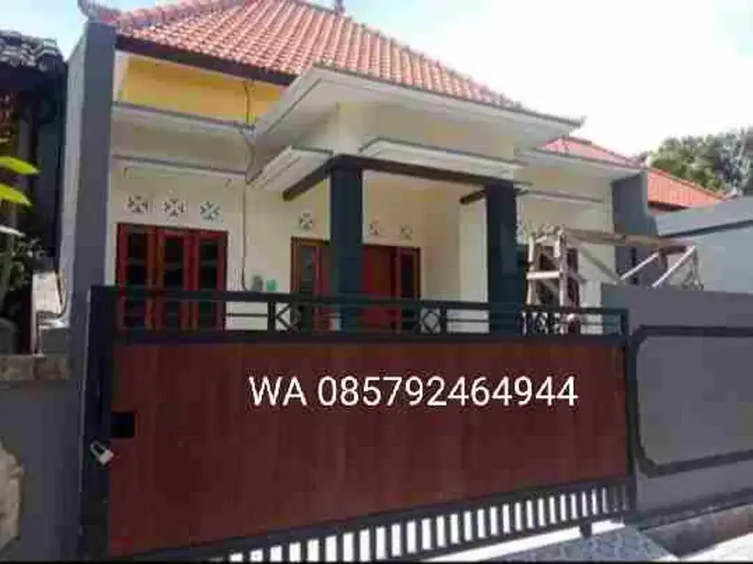 Di jual rumah baru minimalis lantai 1 dan masih proses tahap pembangunan -+ 85% di buana raya Denpasar - Image 4 of 10