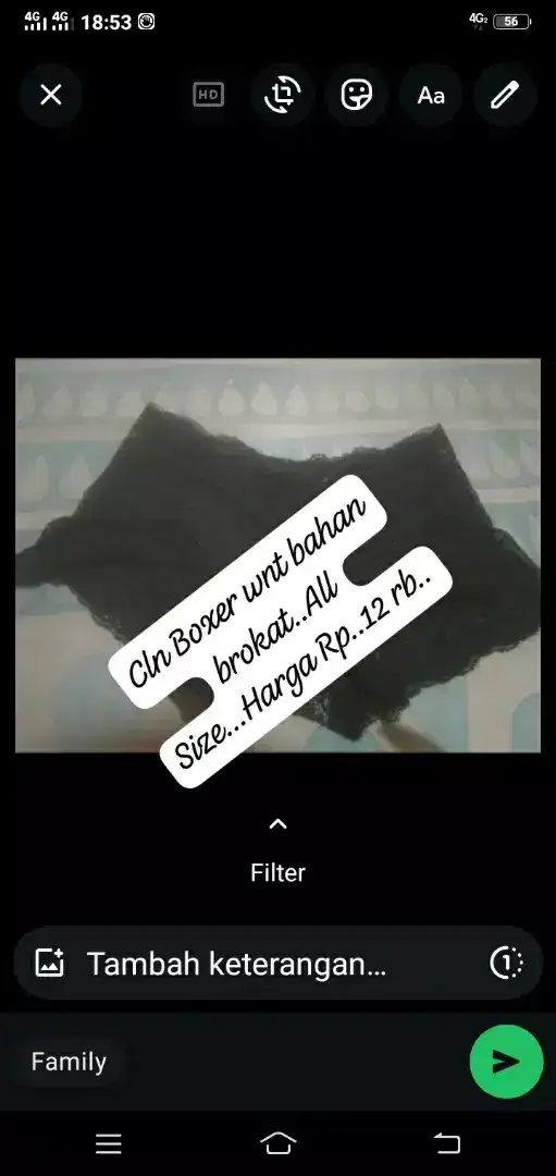 Aneka Celana Dalam Boxer wanita - Image 2 of 8