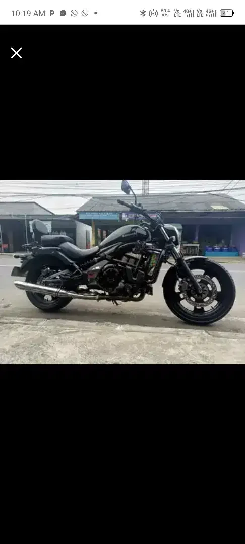 Kawasaki Vulcan S 650 black ABS SE Good condition - Image 1 of 6
