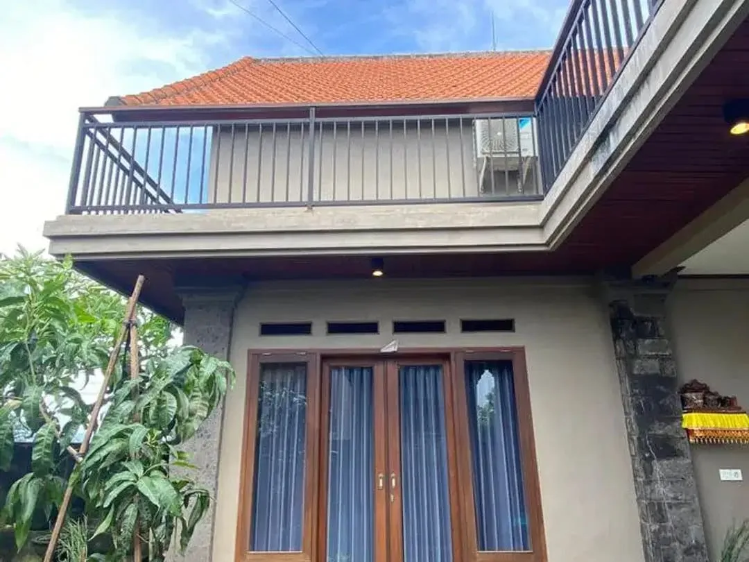 Villa dengan lingkungan asri view sawah dijual area Ubud. - Image 8 of 10