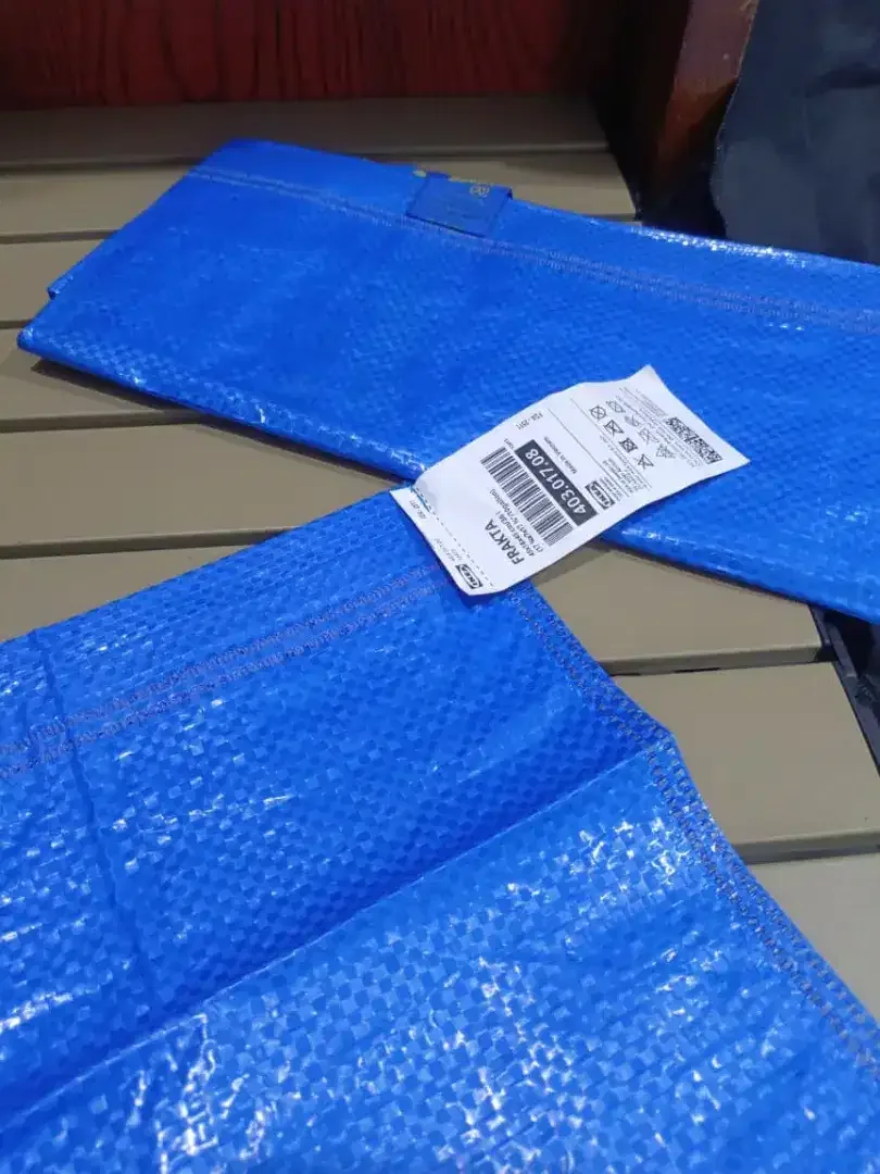 Tas Kantong Belanja/laundry merk Ikea UK.36L 45x18x45cm Kuat dan awet - Image 3 of 4