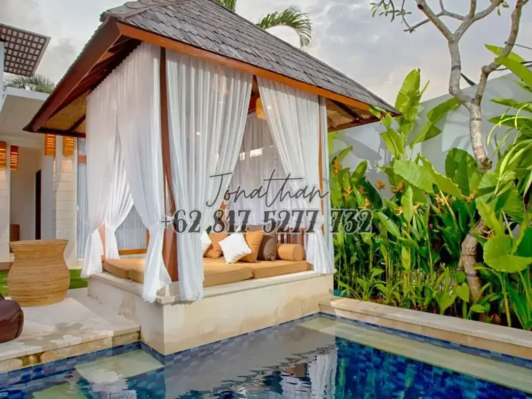 Disewakan Villa Bulanan 3 Kamar Tidur Dekat Pantai Berawa Canggu Bali - Image 6 of 10