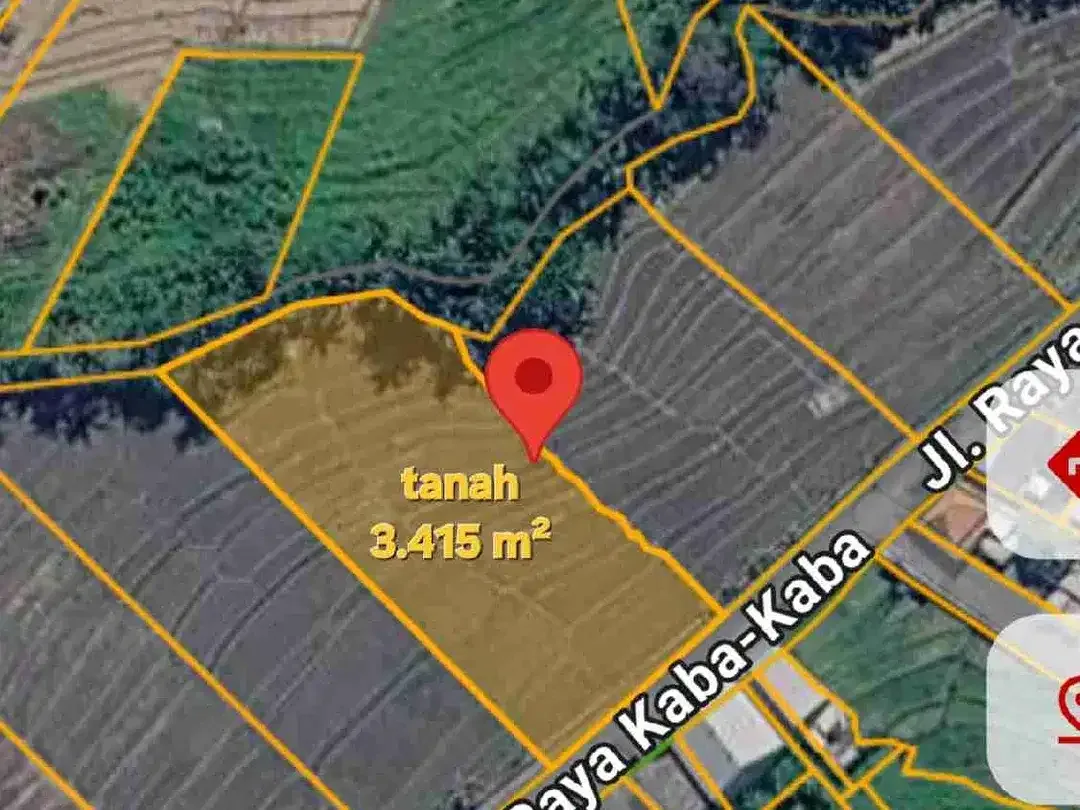 Jual Tanah 34,15are jln raya Kaba Kaba area Munggu Bali - Image 10 of 10