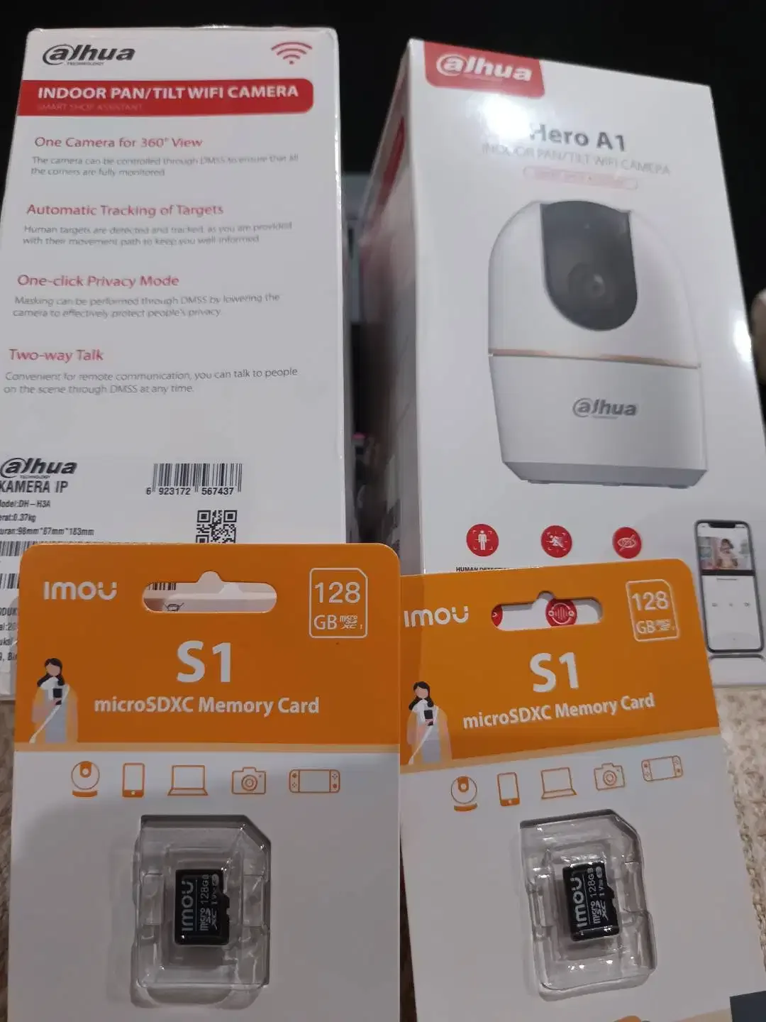 CCTV WIFI DAHUA+MEMORY 128GB - Image 2 of 2