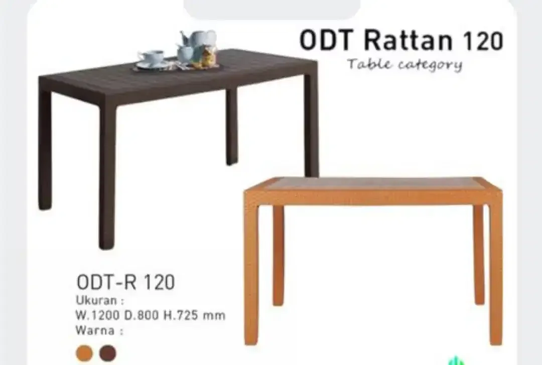 Harga 1 meja dan 4 kursi produk Olymplast - Image 2 of 6