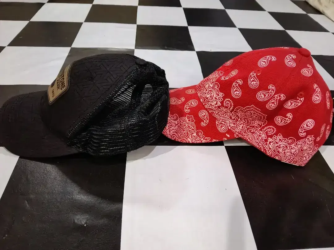 2 Topi dan kaca mata helm cross - Image 8 of 10