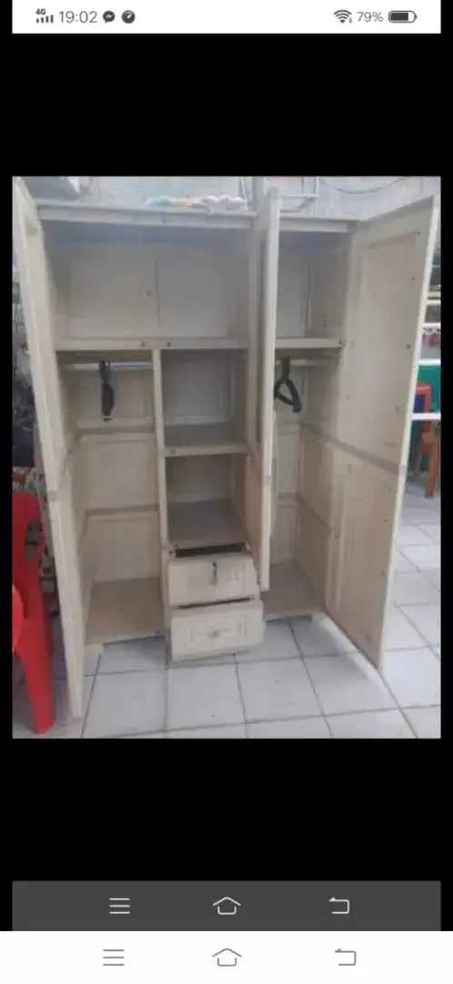 Harga promo lemari otc 3 pintu Olymplast - Image 3 of 3