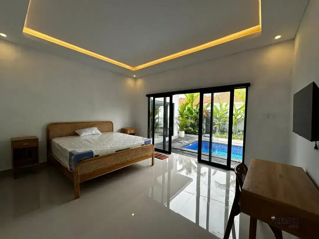 Villa Baru Full Furnished Disewakan, di Padonan, Canggu Area - Image 4 of 6