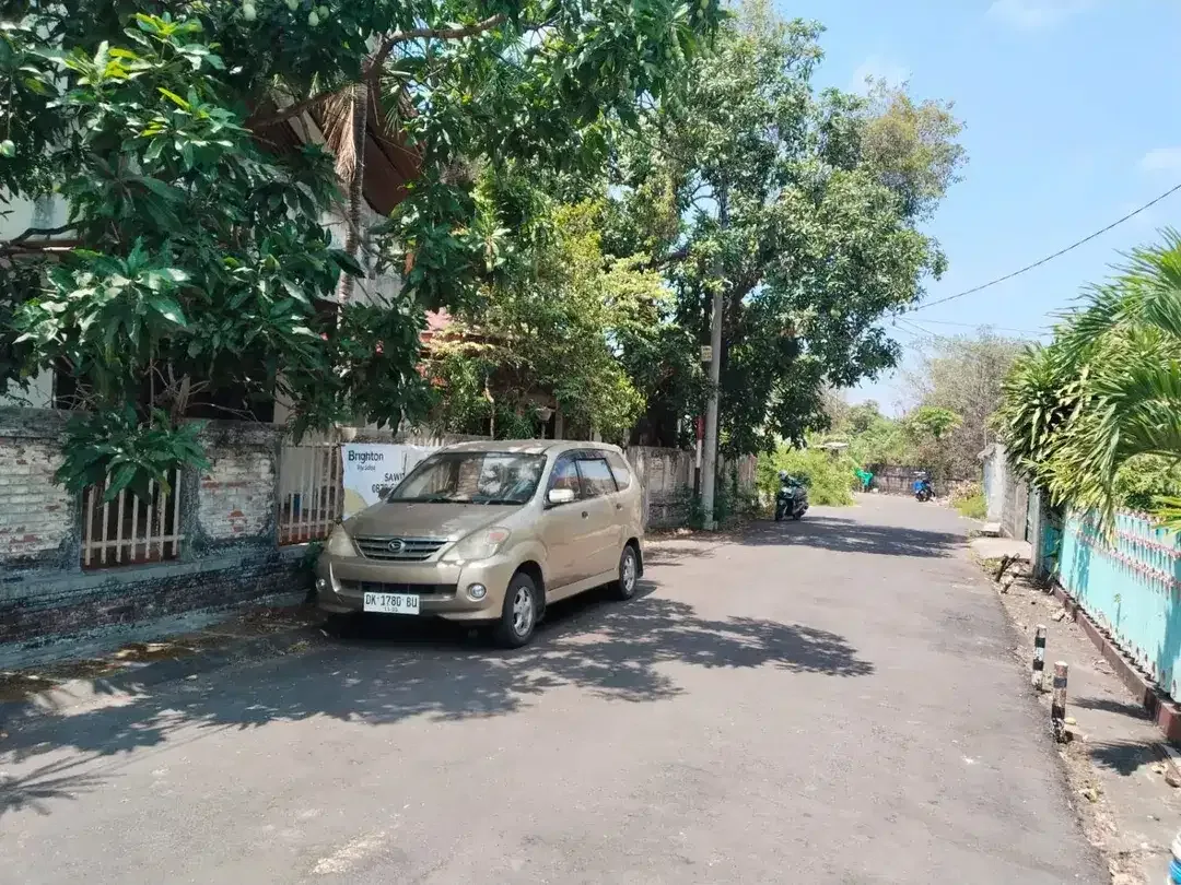 TANAH BERISI BANGUNAN 2 LANTAI DI JL GN AGUNG DENPASAR DEKAT HOTEL - Image 5 of 7